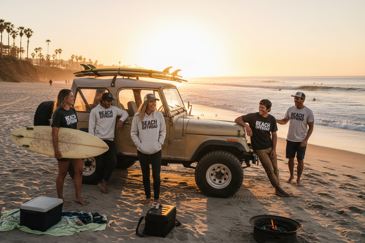 Beach Offroad Hero Banner - Variation 2