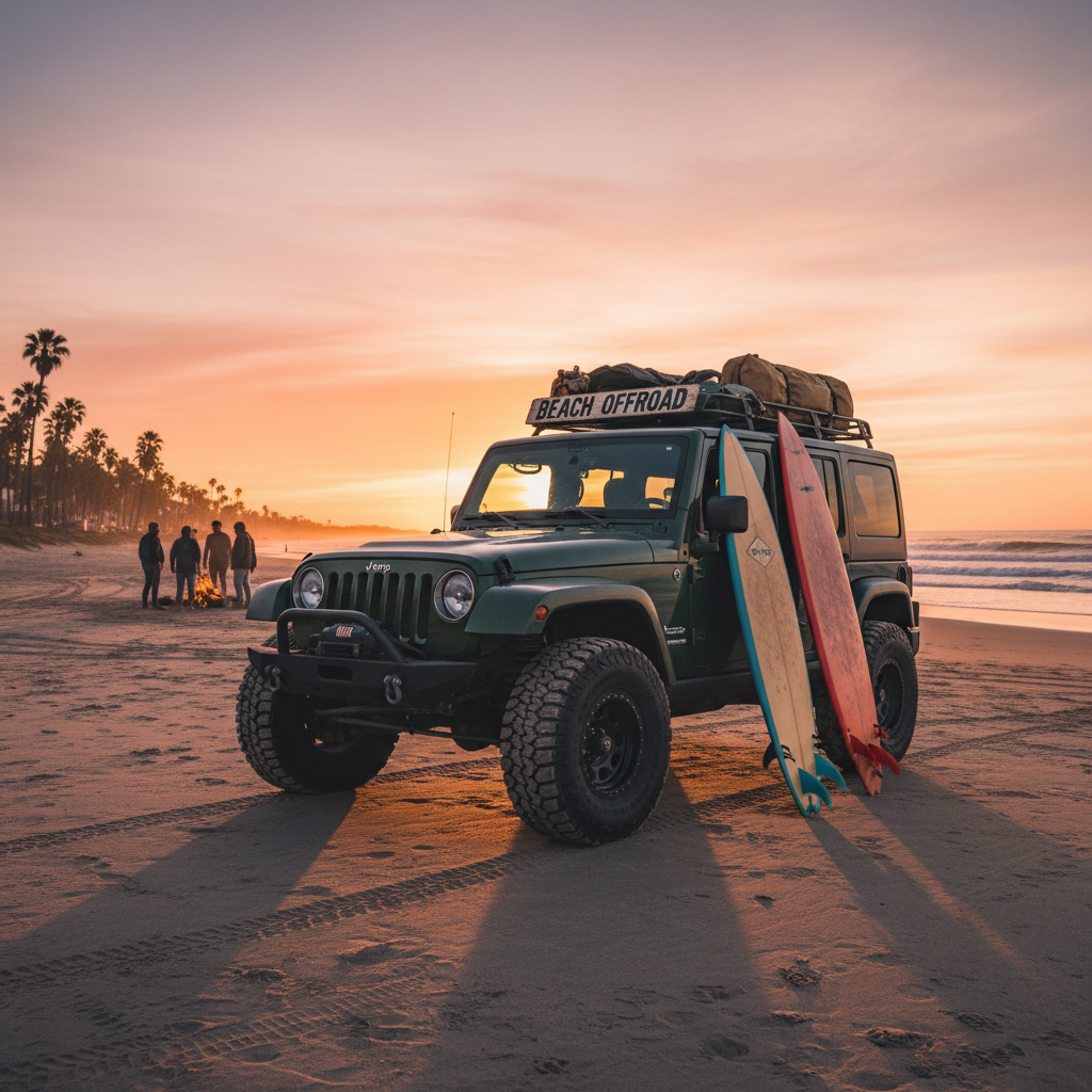 Beach Offroad Lifestyle Square