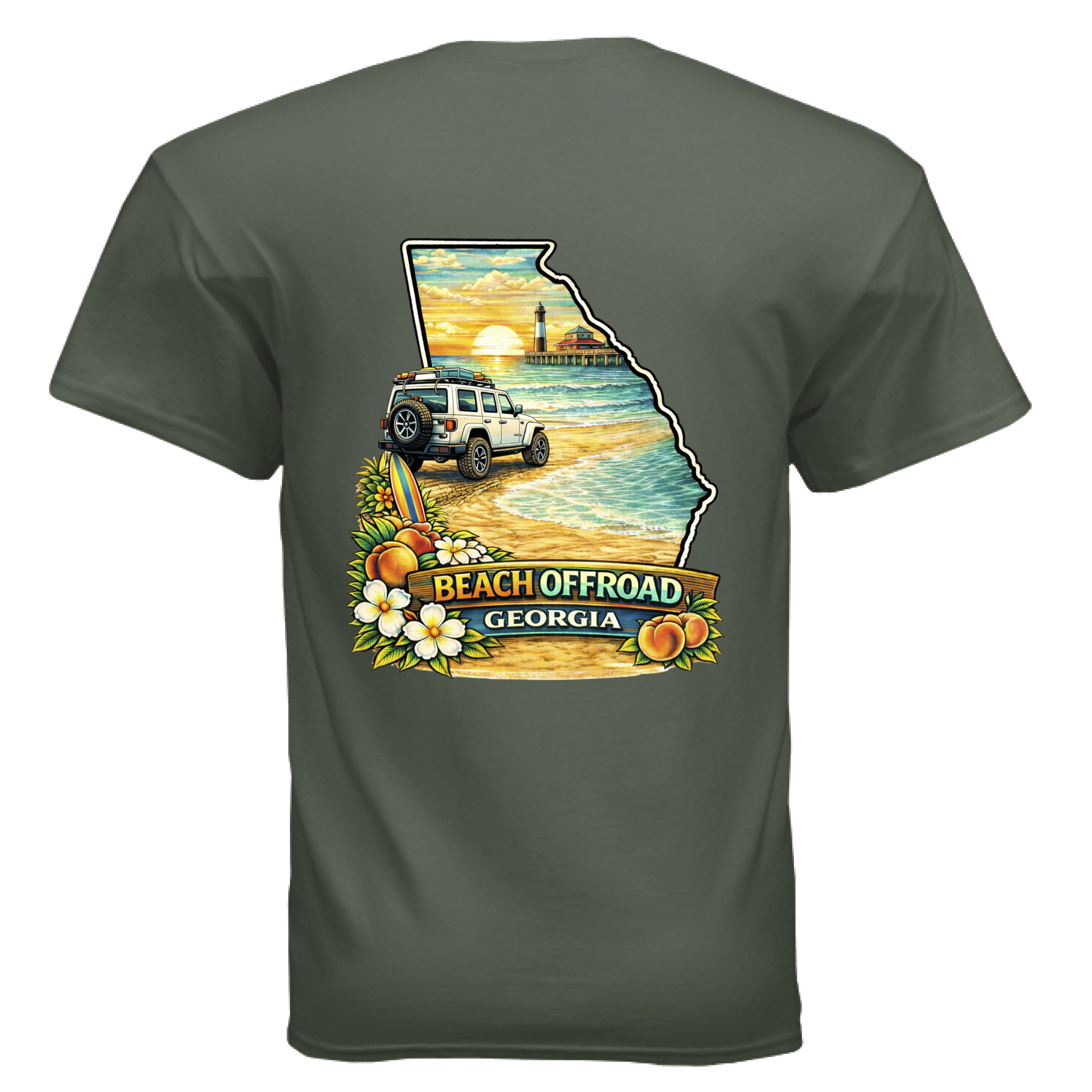 MILITARY GREEN - BACK